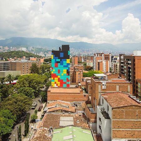 Apartamento Beautiful Loft In Laureles Medellín Exterior foto