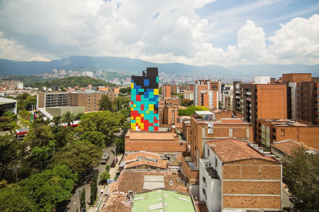Apartamento Beautiful Loft In Laureles Medellín Exterior foto
