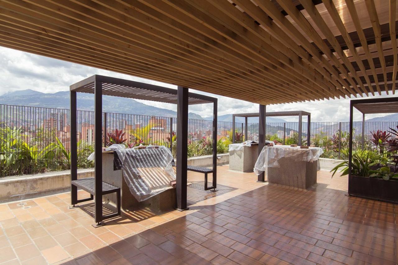 Apartamento Beautiful Loft In Laureles Medellín Exterior foto